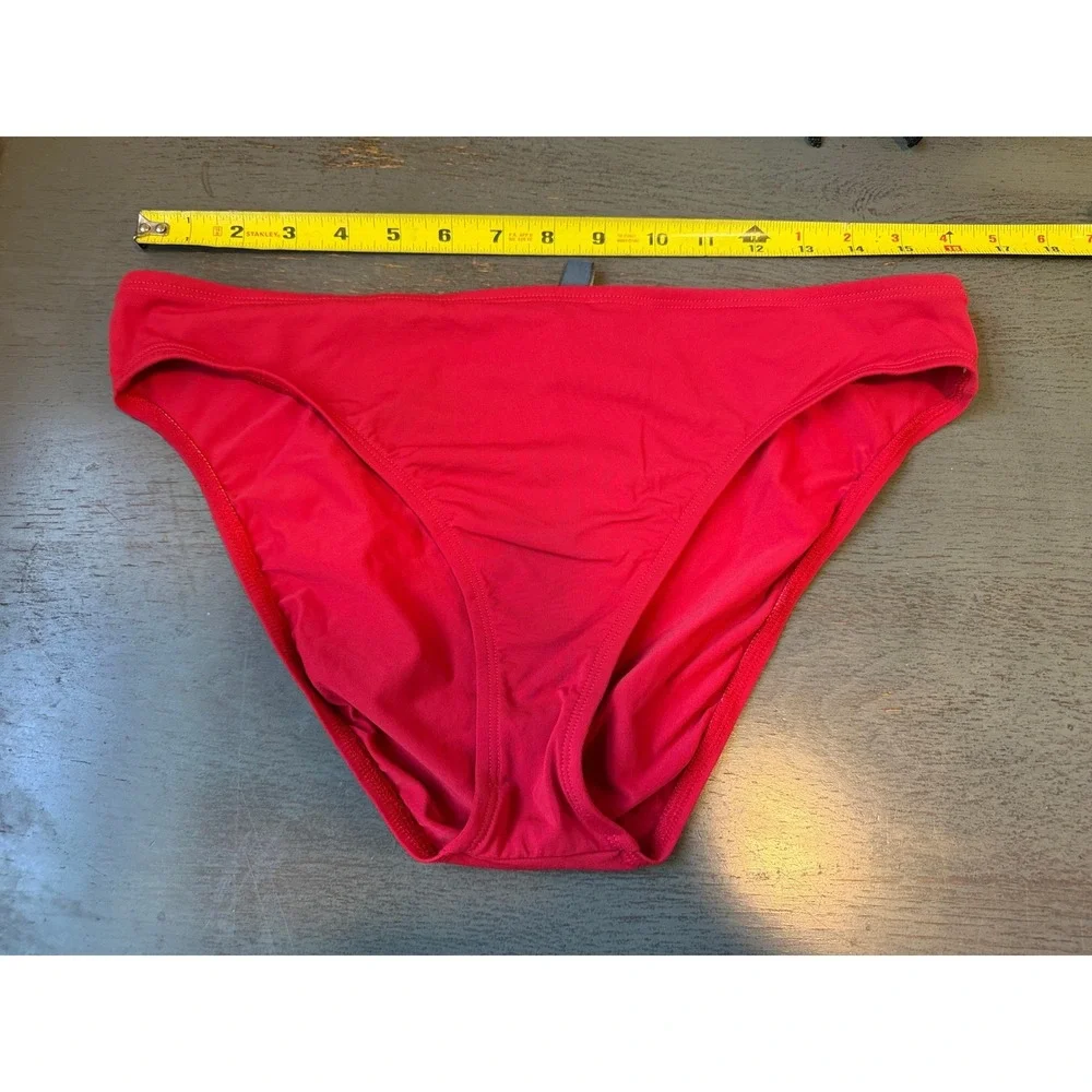 Kenneth Cole Reaction Red Bikini Bottom Swimsuit Brief XL R84979